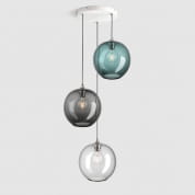 Pick-n-Mix Ball Large - Plain, Cool, 3 Drop Cluster подвесной светильник, Rothschild & Bickers