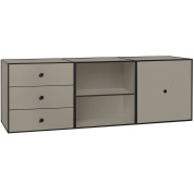 71077-001826 Audo Copenhagen Frame 49 Trio Sideboard, Sand