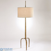 Riley Floor Lamp-Gold Leaf Global Views торшер