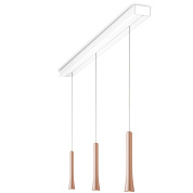 подвесной светильник с несколькими узкими плафонами