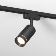 трековый поворотный прожектор для однофазного шинопровода цилиндрический