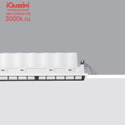 QD40 Laser Blade iGuzzini Recessed Frame section 15 LEDs - integrated DALI - Wall Washer Longitudinal Glare Control