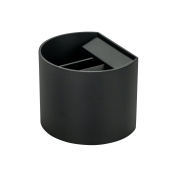 настенный уличный светильник цилиндрической формы с верхним выходом света