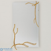 Twig Mirror-Gold Leaf-Lg Global Views зеркало