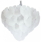 подвесная люстра с белыми плафонами