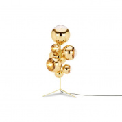 Mirror Ball Stand Chandelier Gold Tom Dixon, торшер