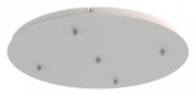 многоотверстное потолочное основание для нескольких подвесов белого цвета