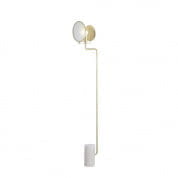 Eclipse Floor Lamp Brass by Nellcote торшер Sonder Living 1007294