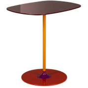 04042BO Kartell Thierry Журнальный столик 33x50 см, Бордо