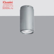 BI18 iRoll 65 iGuzzini Outdoor ceiling-mounted luminaire - warm white LED - with integrated electronic ballast Vin=120-277V ac - Flood optic