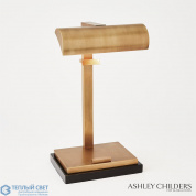 Tabletop Easel Lamp-Matte Brass Global Views настольная лампа
