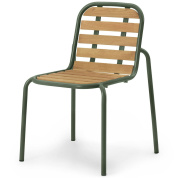 608025 Normann Copenhagen Vig Стул, дерево Robinia / темно-зеленый