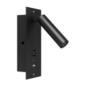 046880 Arlight Светильник SP-BED-CHARGE-BUILT-S80x230-3W Warm3000 (BK, 20 deg, 230V, USB-A, USB-C)