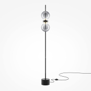Торшер Maytoni Double Moon 15W 1600лм Черный MOD478FL-L15B3K