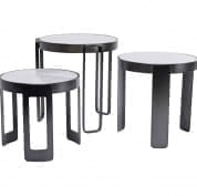 86155 Кофейный столик Perelli Black (3 шт.) Kare Design