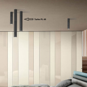 Metal Lux Turbo PL 40 потолочный светильник с трубчатым рассеивателем белый 268.501.02