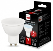 светодиодная лампа с цоколем GU10 7W 4000K
