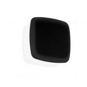 уличный настенный светильник квадратного профиля чёрного цвета