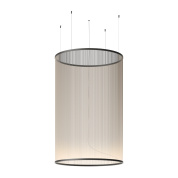 184524/13_10 Vibia Array подвесной светильник бежевый с вытянутым плафоном