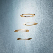Hula Hoop Icone Одинарный подвес Circle White, Bronze, Copper i-c-0427