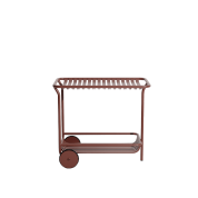 M0742324 La Petite Friture WEEK-END Тележка садовая бордовая