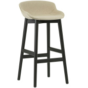 604455 Normann Copenhagen Hyg Барный стул 75 см, песочный / черный дуб