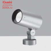 EI69 Palco InOut iGuzzini Spotlight with base - Warm White Led - integrated electronic control gear - Medium optic