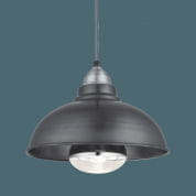 Old Factory Heat Pendant - 12 Inch - Pewter подвесной светильник Industville OF-HLP12-P