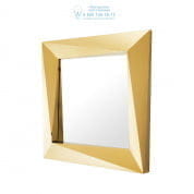 111145 Mirror Rivoli 100 x 100 cm gold finish  Eichholtz