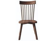 Gray Деревянный стул с высокой спинкой Gervasoni