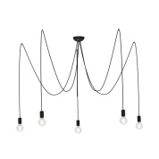 NW 6788 Nowodvorski Spider BLACK V подвесной светильник черный