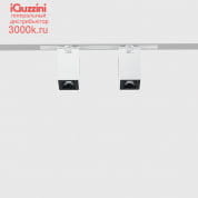 Q904 Laser Blade XS iGuzzini LB XS for 48V track - adjustable - HC 2 spotlights - Flood beam