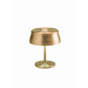 LD1081O3 Zafferano Настольная лампа на батарейках SISTER LIGHT MINI IP65, анодированная позолота, с регулировкой яркости