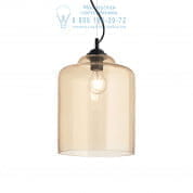 163789 BISTRO&amp;amp;#39; SP1 SQUARE Ideal Lux подвесной светильник янтарь