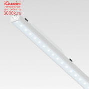 MM95 Underscore Grazer iGuzzini Grazing effect light module - L 1054mm - warm LED - DALI control gear - wall washer
