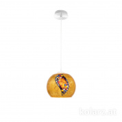 Kolarz Fantasia decorata 5500.30180.V001 подвесной светильник матовый белый ø20cm высота 16cm макс. высота 270cm 1 лампа e27