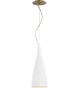 Nimbus Visual Comfort подвесной светильник матовый белый BBL5136WHT