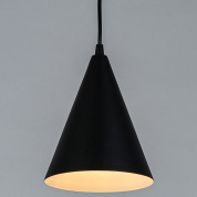 A7074SP-1BK Arte Lamp Lark подвесной светильник с коническим металлическим плафоном