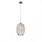 Metal Lux Nest SP ovale люстра со стеклянным плафоном дымчатый прозрачный 275.501.18