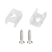 прозрачная монтажная клипса для крепления герметичной светодиодной ленты