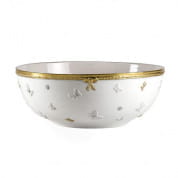 Butterfly white & gold salad bowl чаша, Villari