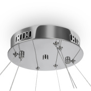 потолочная монтажная база с многотросовой системой крепления из хрома