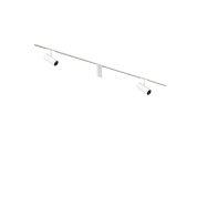 трековая система с четырьмя белыми прожекторами для шинопровода