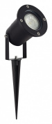 садовый наземный прожектор с регулируемым углом освещения