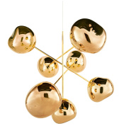 MEC02GO-CEUM4 Tom Dixon Melt подвесная люстра с золотыми зеркальными плафонами в виде сфер