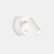 260600 Ideal Lux BEAN AP ROUND BIANCO настенный светильник (бра) белый