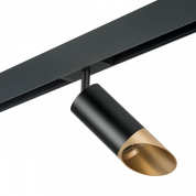 потолочный светильник на штанге с латунным корпусом для однофазной трековой системы