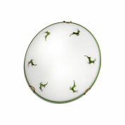 потолочный светильник с рифлёным плафоном