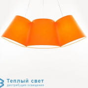 CLUSTER подвесной светильник frauMaier Cluster 3 shades orange/orange/orange