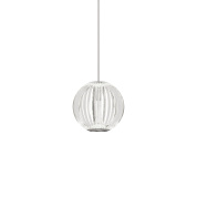 подвесной светильник с металлическим абажуром в форме сферы